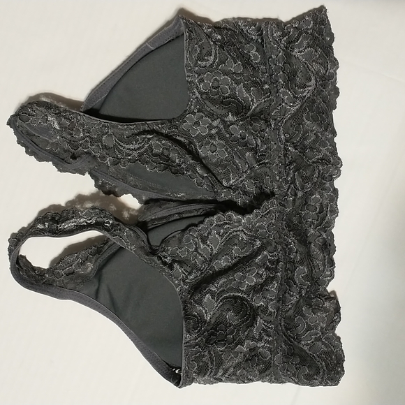 Smart & Sexy - Gray lacey bralette. Style #SA874 - LG - Picture 2 of 7
